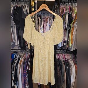 Billabong Yellow Floral Dress